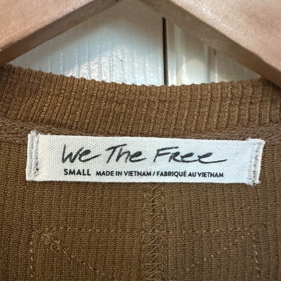 We The Free Brown Knit Cardigan - Picture 2 of 6